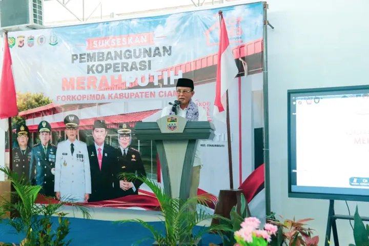 Diresmikan Bersama Presiden Prabowo, Koperasi Merah Putih Ciamis Siap Pasok Bahan Baku MBG