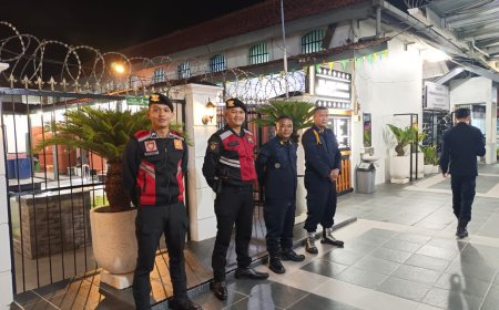 Patroli Biru Sat Samapta Polres Ciamis Ditingkatkan, Polisi Perkuat Pengamanan Objek Vital pada Malam Hari