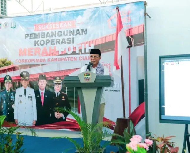 Diresmikan Bersama Presiden Prabowo, Koperasi Merah Putih Ciamis Siap Pasok Bahan Baku MBG